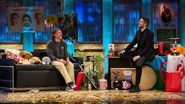 La Revuelta - Salva Reina: "Abracé a Antonio Banderas sin conocerle"