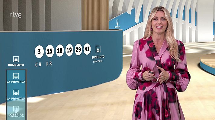 Loterías - Sorteo de la Bonoloto y Primitiva del 10/02/2025