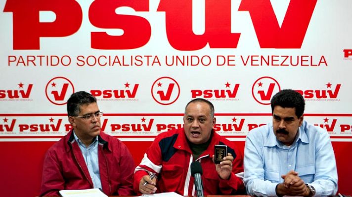 Telediario 1 - Estado de salud Chávez