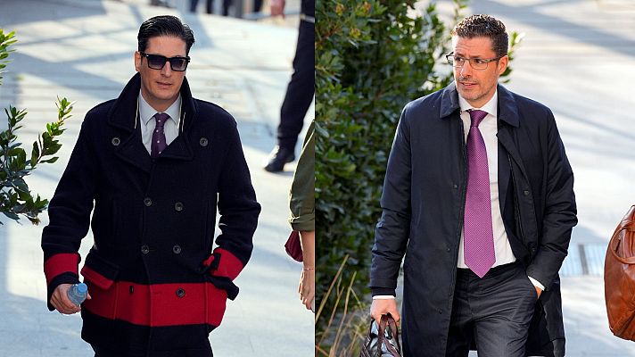 Telediario 1 - Arranca el juicio contra los empresarios Luis Medina y Alberto Luceño por el 'caso mascarillas'
