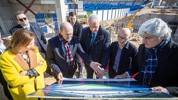 Noticias Aragón - La Selección española femenina absoluta de fútbol inaugurará el estadio modular