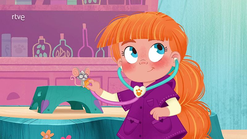 Sunny's noise no-no - Vida la veterinaria en inglés | Watch