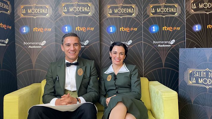 Salón de té La Moderna - Un té con Carlos Librado y Sara Rivero