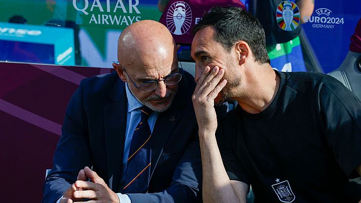 Los Deportes de La1 - Pablo Amo, segundo de Luis de la Fuente, abandona la selección y comienza una etapa profesional en Catar