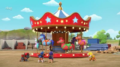 El equipo construye un tiovivo - Equipo Rubble | Ver