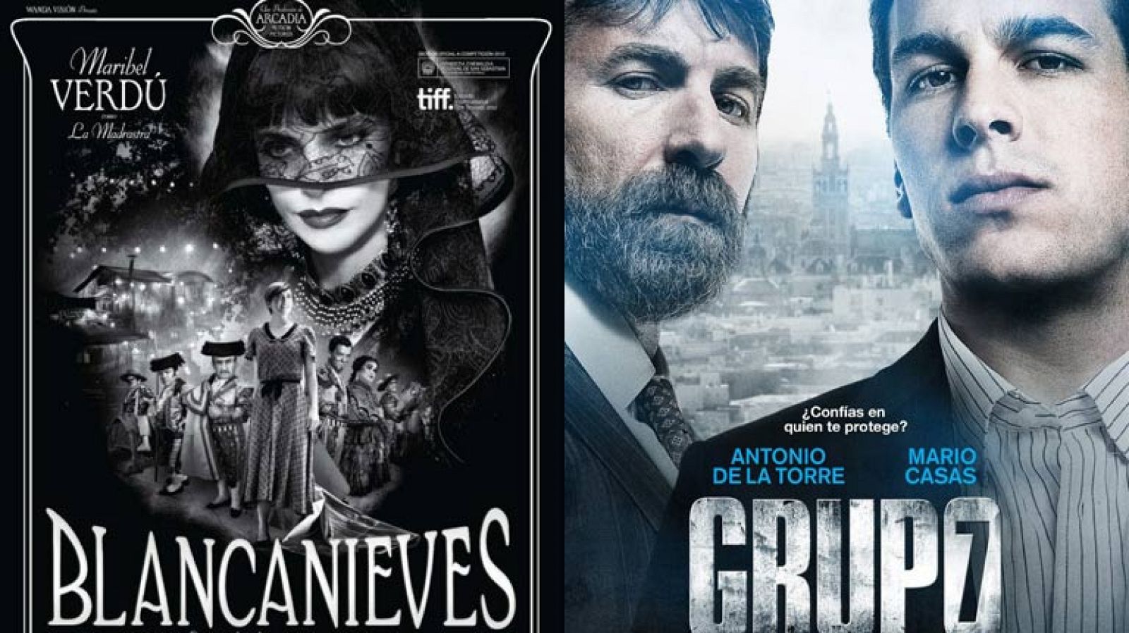 'Blancanieves' y 'Grupo 7', las grandes favoritas para los Premios Goya 2013