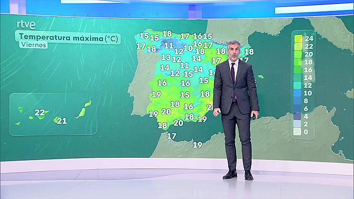 El tiempo - Precipitaciones acompañadas de tormenta en Baleares a primeras horas del día