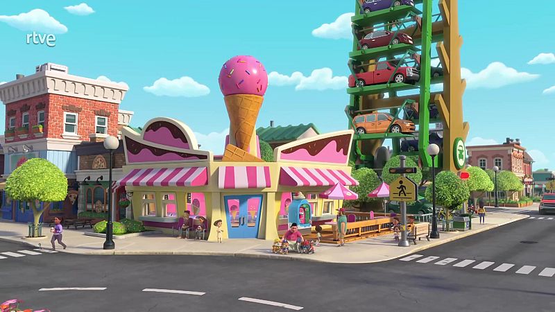 El equipo construye un aparcamiento - Equipo Rubble | Ver