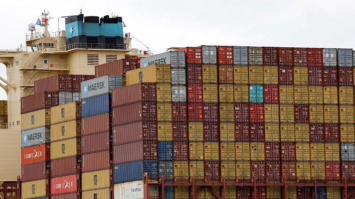 La hora de La 1 - Los aranceles de Trump a la UE: "Es una guerra que genera menos movimiento económico"