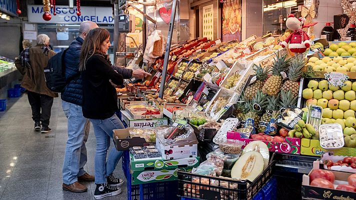 Telediario 1 - El IPC sube un 2,9% en enero, una décima más que en diciembre