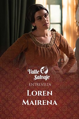 Así se preparó Loren Mairena para el parto de Luisa en 'Valle Salvaje'
