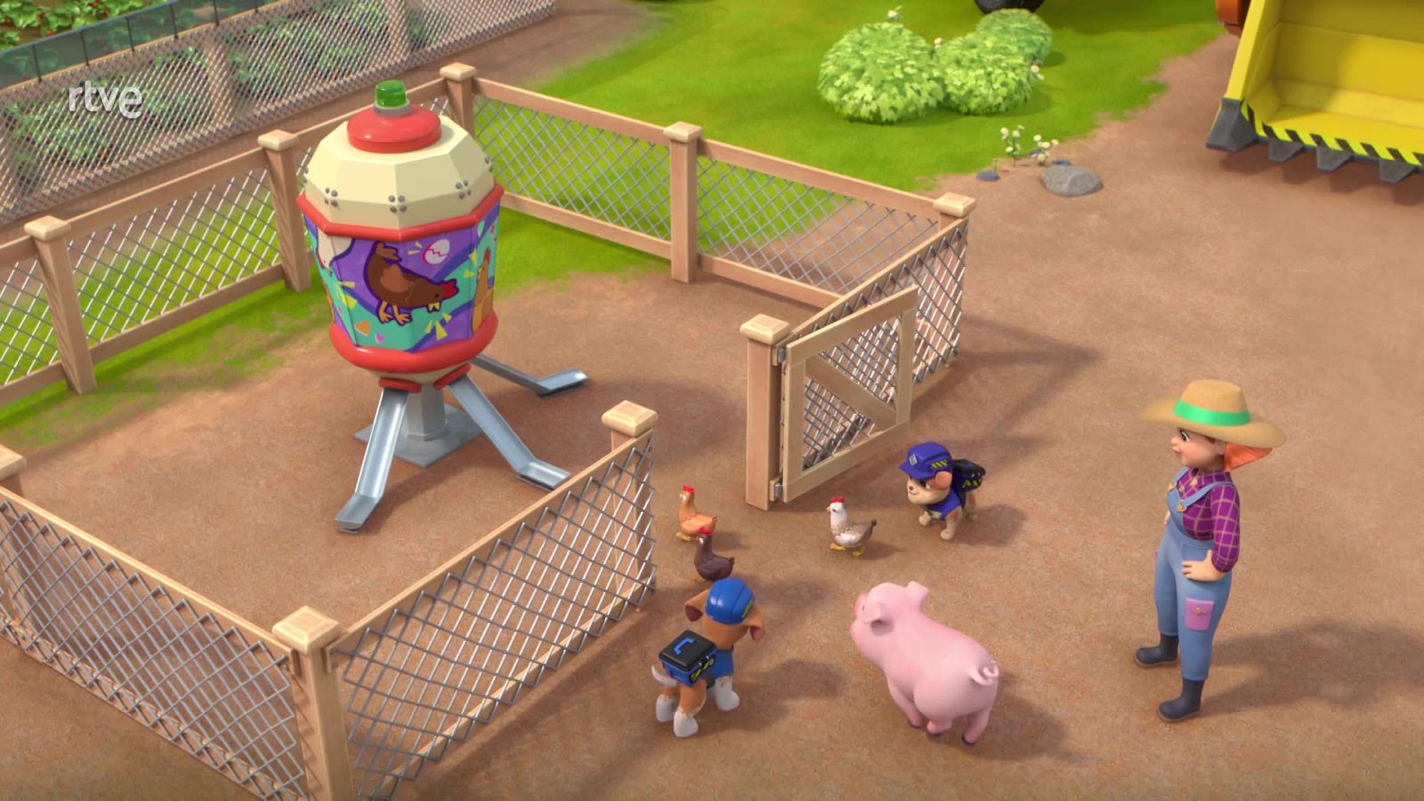 El equipo construye un comedero para pájaros - Equipo Rubble | Ver