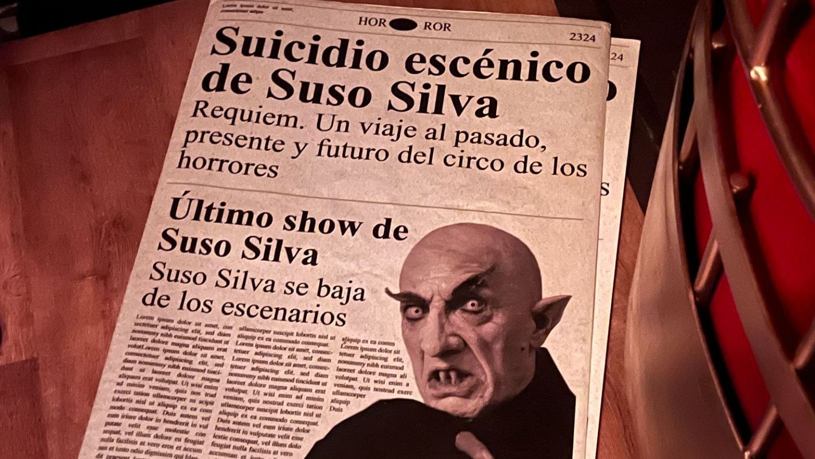Suso Silva, creador del 'Circo de los horrores', se baja de los escenarios - Telediario 2 | Ver
