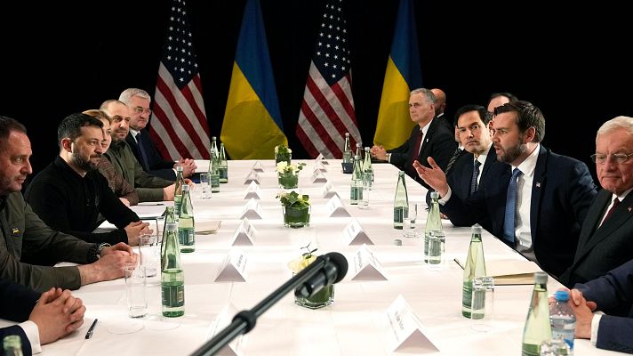 Telediario 2 - Zelenski asegura que solo se reunirá con Putin cuando Ucrania tenga un plan común con EE.UU. y Europa