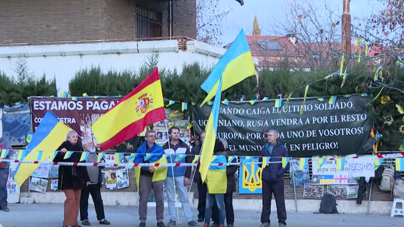 Los ucranianos en España desconfían de los planes de Trump para acabar con la guerra