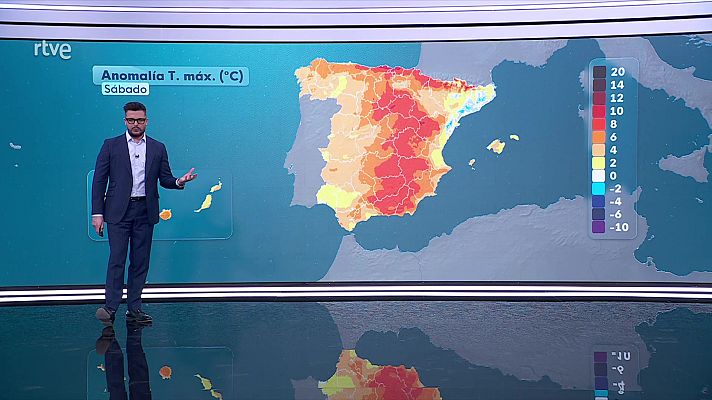 El tiempo - Las temperaturas máximas aumentarán en Baleares y en la mayor parte de la Península