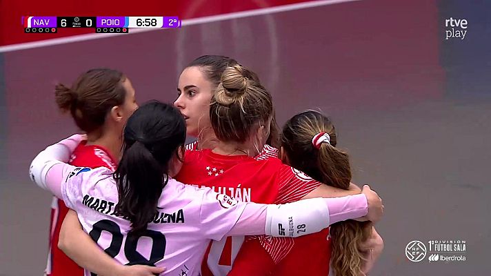 Fútbol Sala - El Futsi Atlético Navalcarnero golea al Poio Pescamar