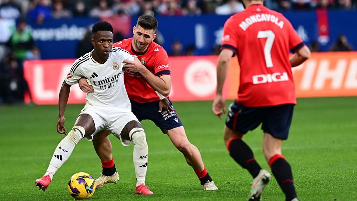 Resúmenes de LaLiga - Osasuna - Real Madrid: resumen del partido de la 24ª jornada de Liga | Primera