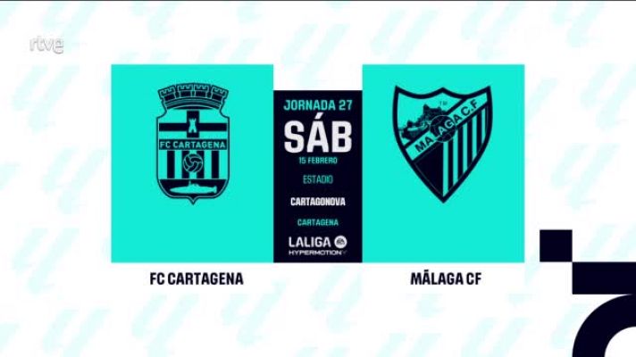 Resúmenes de LaLiga - Cartagena - Málaga: resumen del partido | 27ª jornada