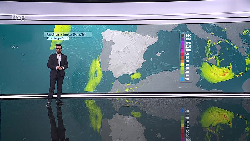 Descenso localmente notable de las temperaturas máximas en la fachada oriental peninsular - ver ahora