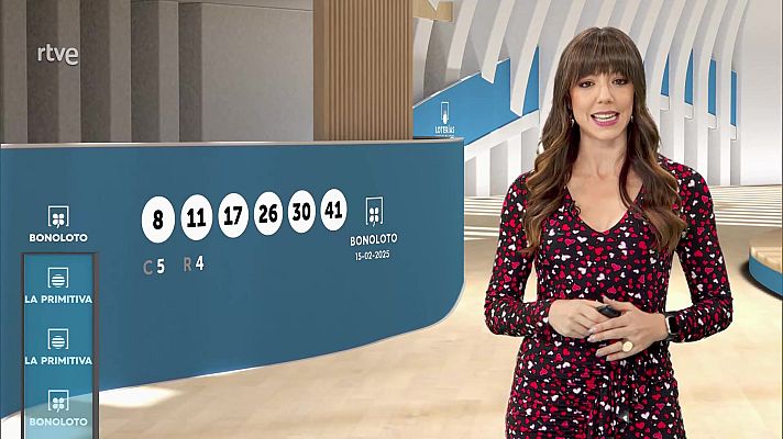 Loterías - Sorteo de la Bonoloto y Primitiva del 15/02/2025