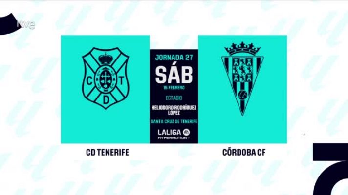 Resúmenes de LaLiga - Tenerife - Córdoba: resumen del partido | 27ª jornada