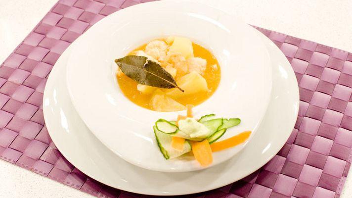 RTVE Cocina - Caldero con tallarines de verdura