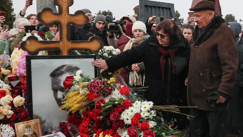Rusia: homenaje a Navalni en el aniversario de su muerte | Ver