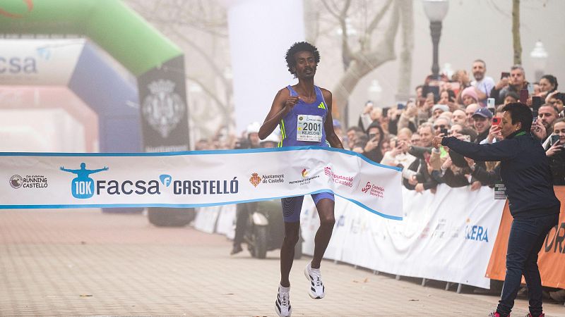 Kejelcha logra la segunda mejor marca mundial en 10k - Atletismo | Ver
