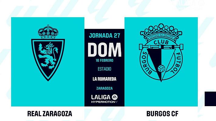 Resúmenes de LaLiga - Zaragoza - Burgos: resumen del partido de la 27ª jornada de Liga