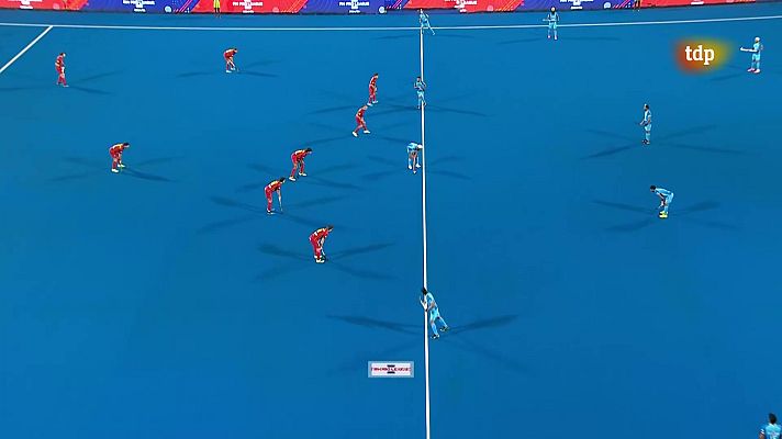 Hockey hierba y sala - Pro League Masculina: India - España