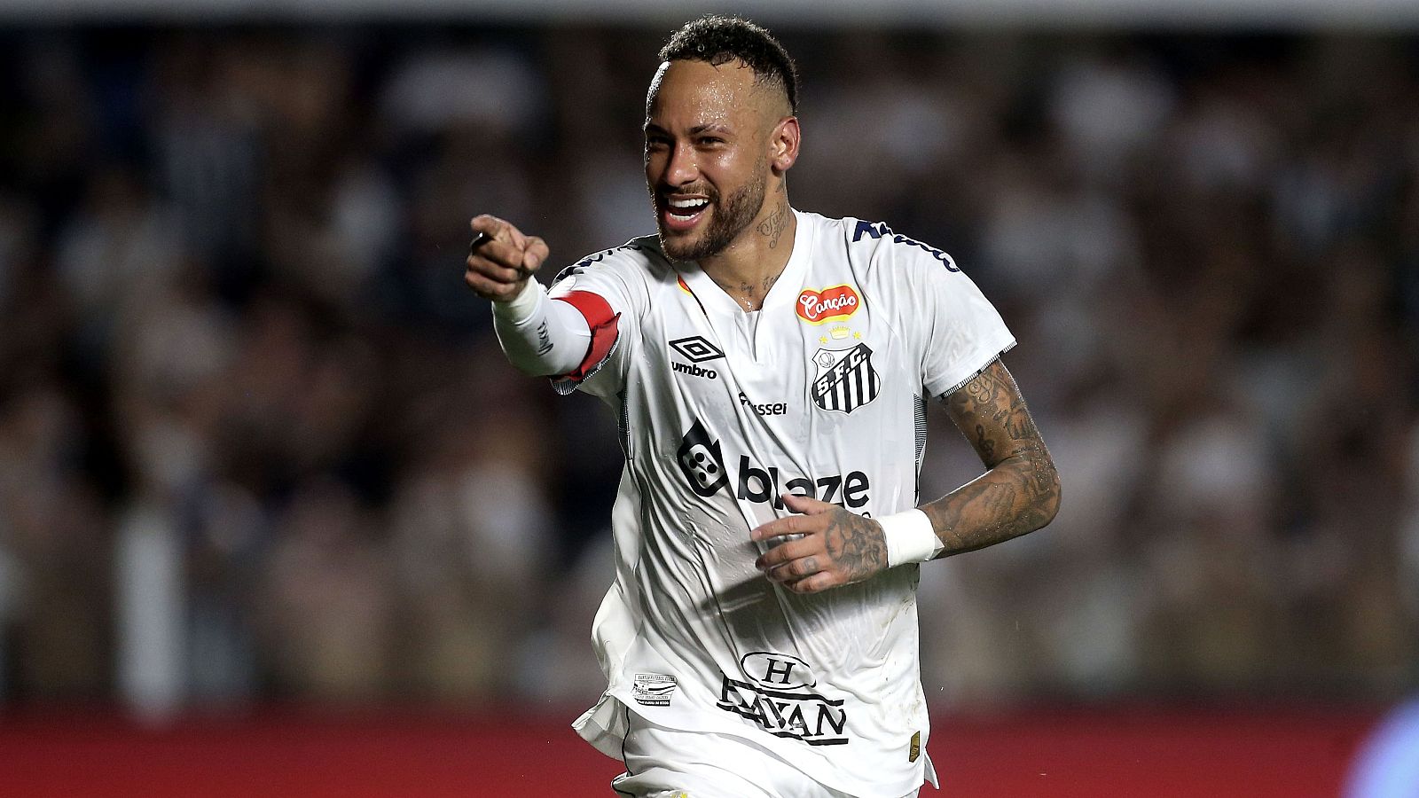 Neymar marca su primer gol (y asistencia) en su regreso al Santos - Fútbol | Ver