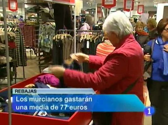 Noticias Murcia - La Comunidad de Murcia en 2'.(08/01/2013).