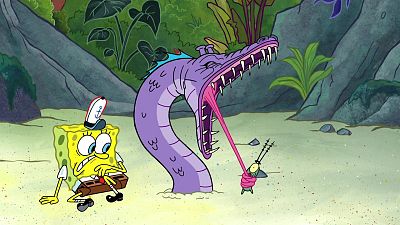 Bob Esponja — Entrega en la isla de los monstruos | Clan RTVE.es - Bob Esponja | Ver