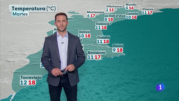 L'informatiu - Comunitat Valenciana - El tiempo en la Comunitat Valenciana - 17/02/2025