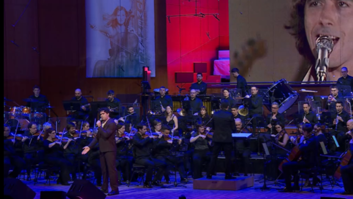 La tarde en 24h - La Orquesta y Coro de RTVE interpreta 'Para la libertad' en la presentación de la serie 'La conquista de la democracia'