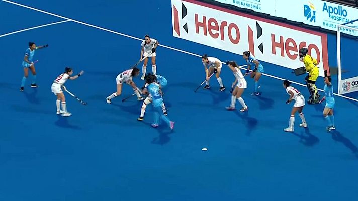 Hockey hierba y sala - Pro League Femenina: India - España