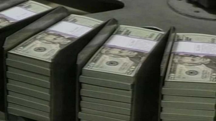 Telediario 1 - Indemnizaciones de la banca EE.UU.