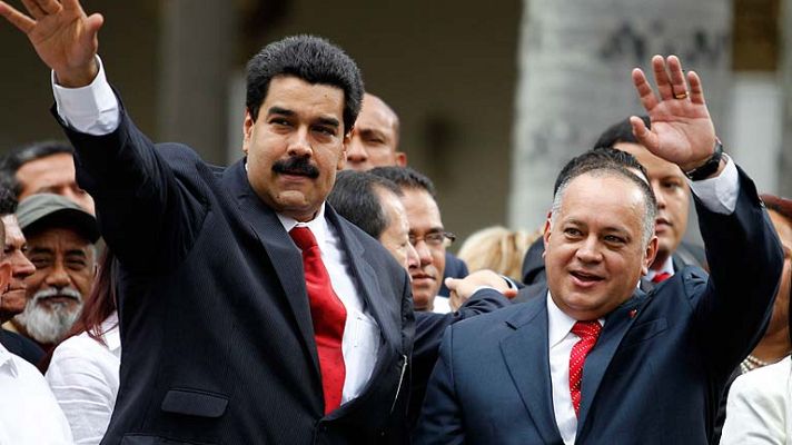 Telediario 1 - Perfiles de Maduro y Cabello