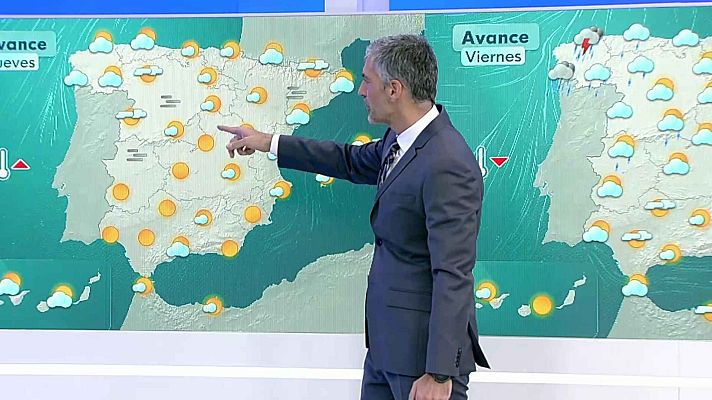 El tiempo - Intervalos de viento fuerte en litorales del oeste de Galicia y Andalucía