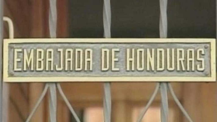 Telediario 1 - Escándalo político en Honduras