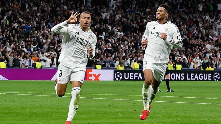Champions League - Kylian Mbappé y su gran noche en el Bernabéu: "Espero que sea la primera de muchas"