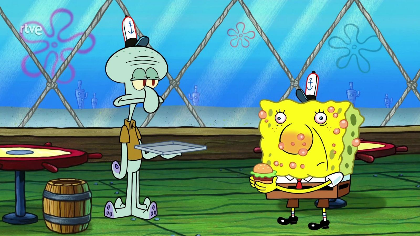 ¡Ataque de alergia! - Bob Esponja | Ver