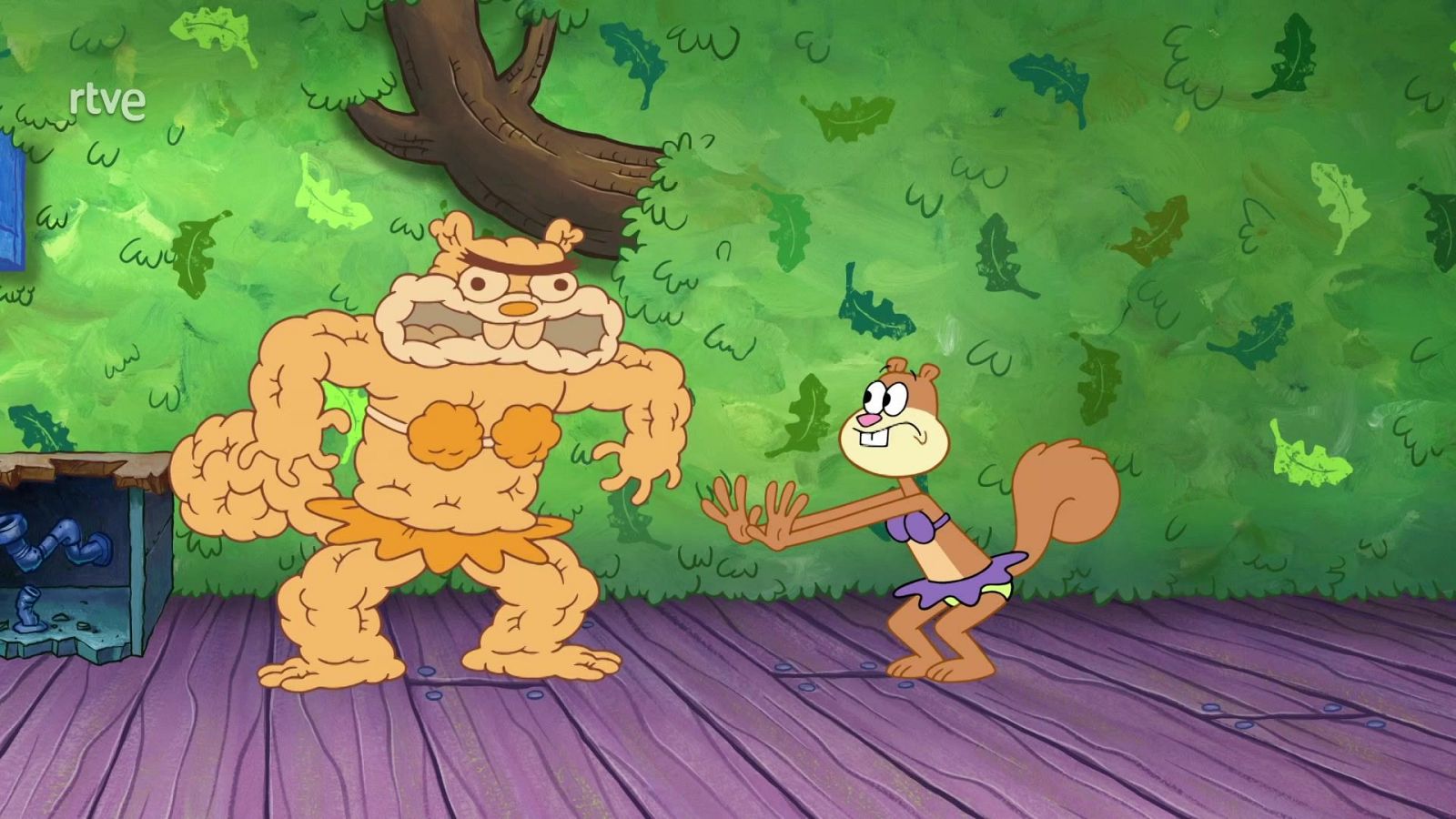 ¡Ayúdanos, Arenita! - Bob Esponja | Ver