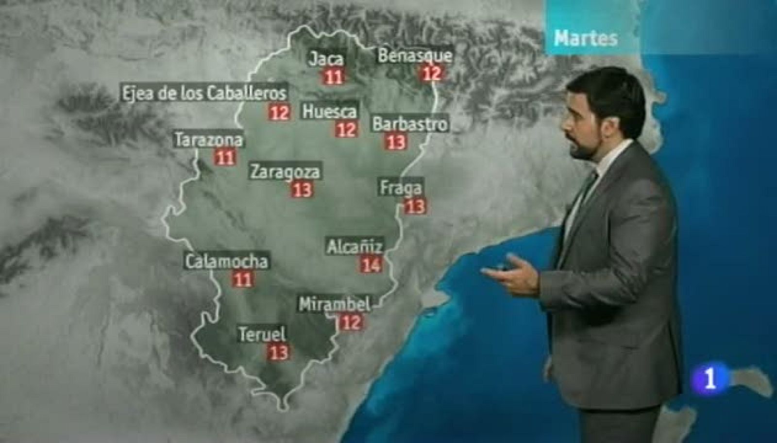 El tiempo en Aragón - 08/01/13 | Ver