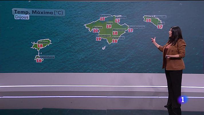 Informatiu Balear - El temps a les Illes Balears - 20/02/25
