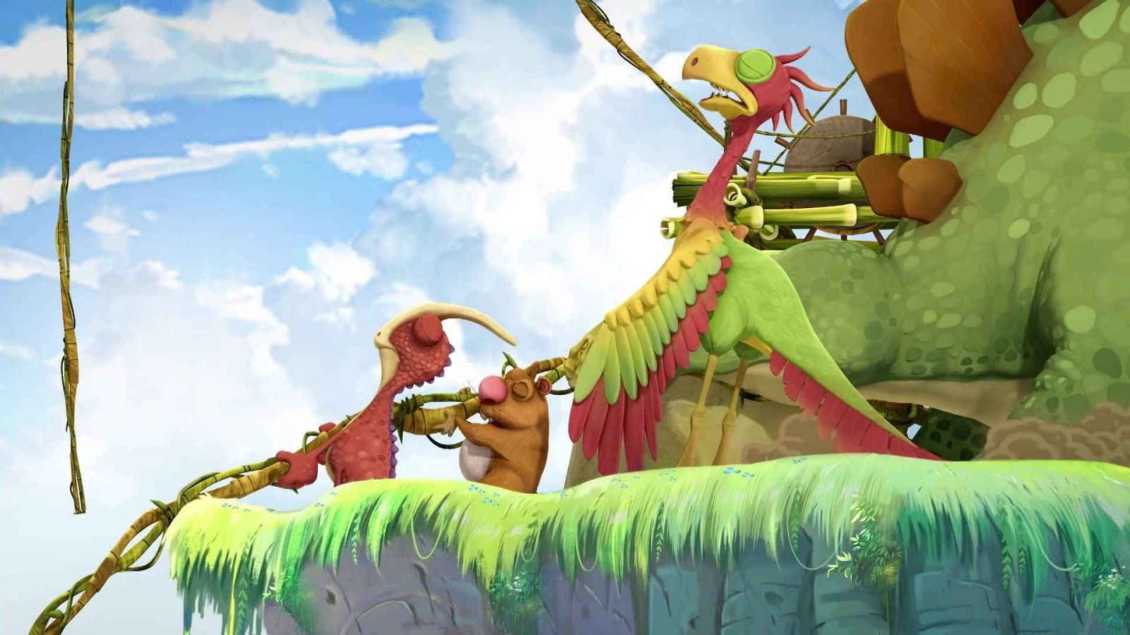 Un trabajo a medias - Gigantosaurus | Ver