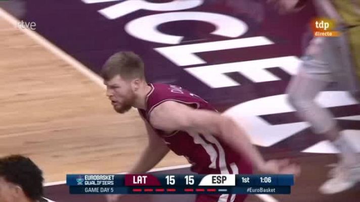  - "Showtime" de Letonia para ganar a la Selección española