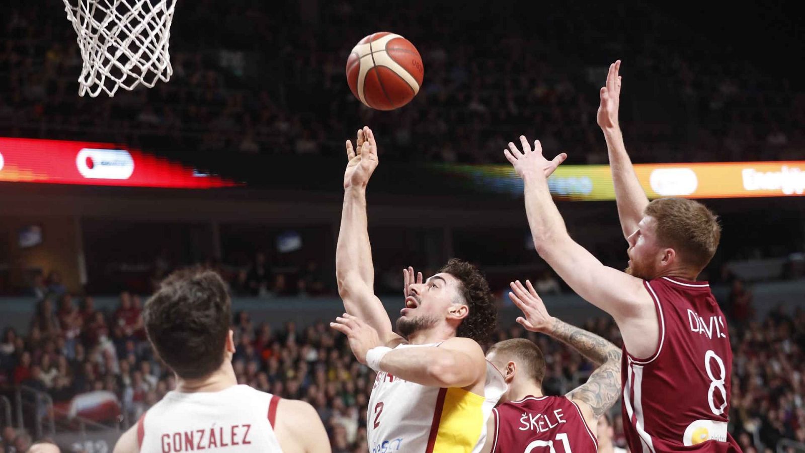 Baloncesto - Clasificación Campeonato de Europa Masculino. 5ª jornada: Letonia - España - ver ahora