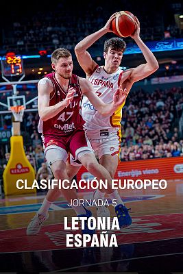 Baloncesto en RTVE - Clasificación Campeonato de Europa Masculino. 5ª jornada: Letonia - España